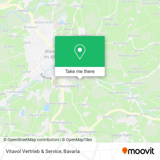 Vitavol Vertrieb & Service map