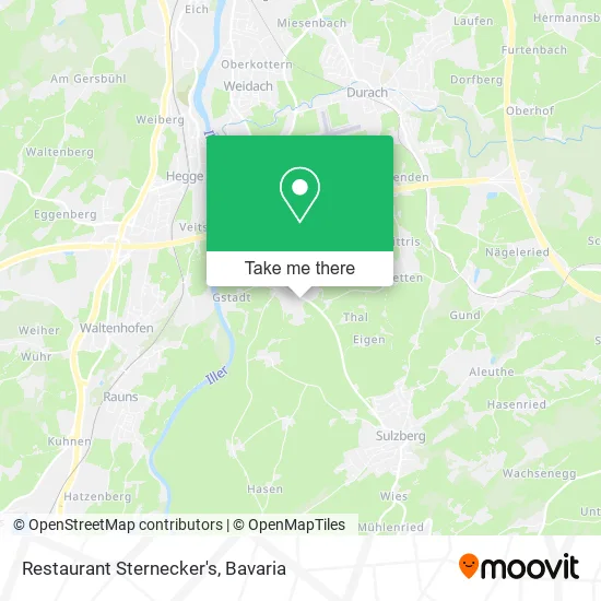 Карта Restaurant Sternecker's
