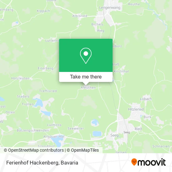 Карта Ferienhof Hackenberg