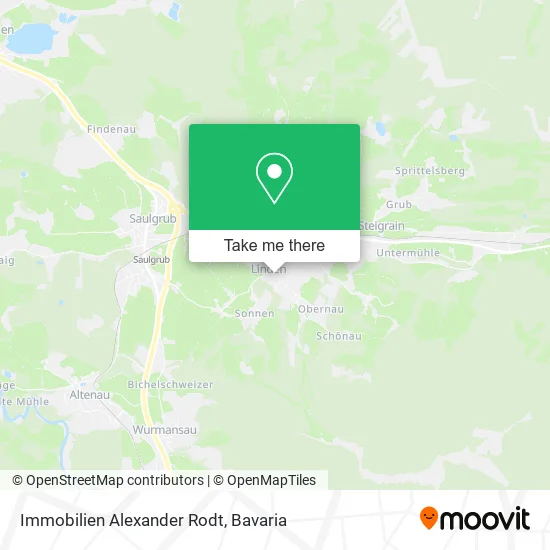 Карта Immobilien Alexander Rodt