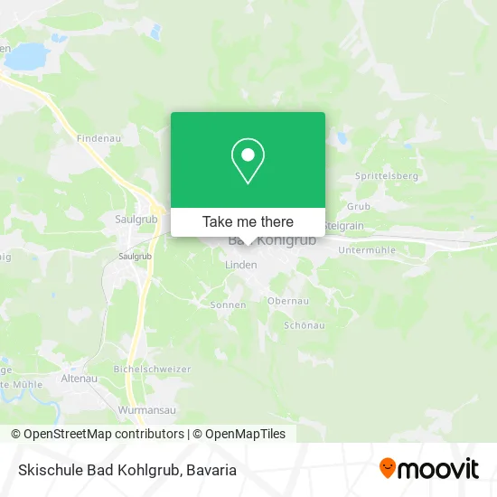 Карта Skischule Bad Kohlgrub