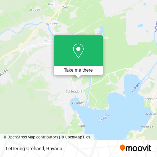 Карта Lettering Crehand