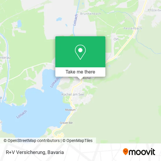 R+V Versicherung map