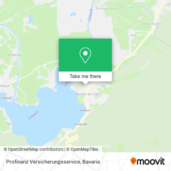 Карта Profinanz Versicherungsservice