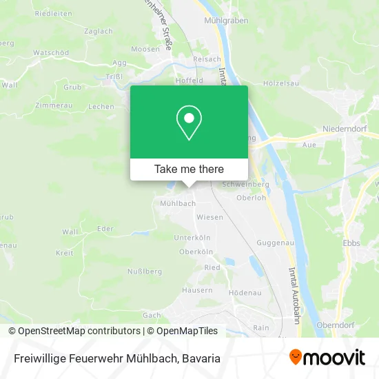 Карта Freiwillige Feuerwehr Mühlbach