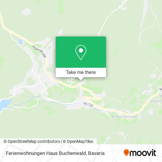 Ferienwohnungen Haus Buchenwald map