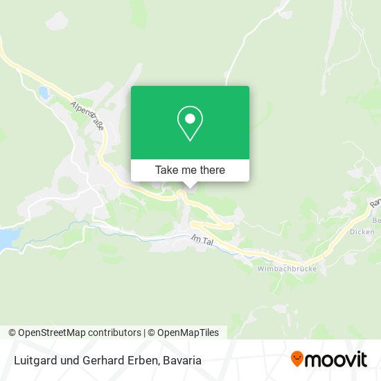 Luitgard und Gerhard Erben map