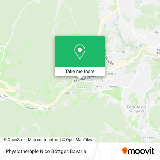 Карта Physiotherapie Nico Böttger