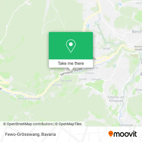 Карта Fewo-Grösswang
