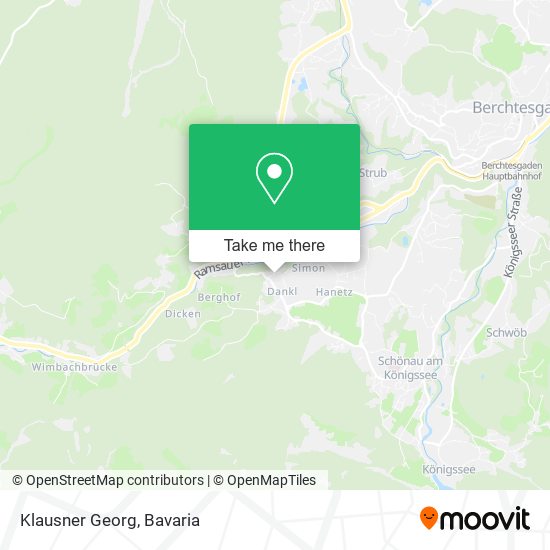 Карта Klausner Georg