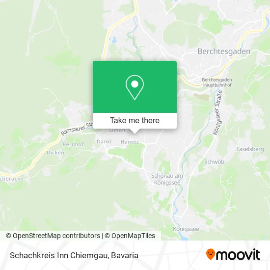 Schachkreis Inn Chiemgau map