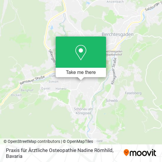 Praxis für Ärztliche Osteopathie Nadine Römhild map