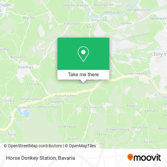 Карта Horse Donkey Station