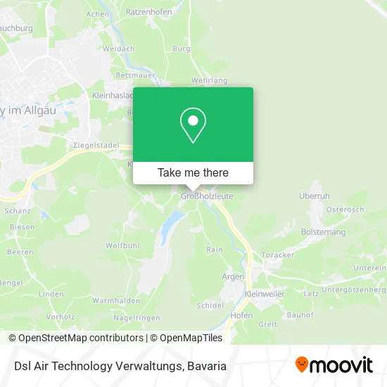 Карта Dsl Air Technology Verwaltungs