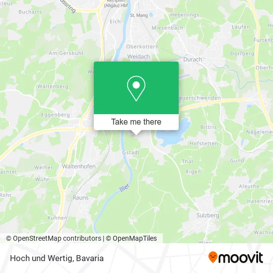 Карта Hoch und Wertig