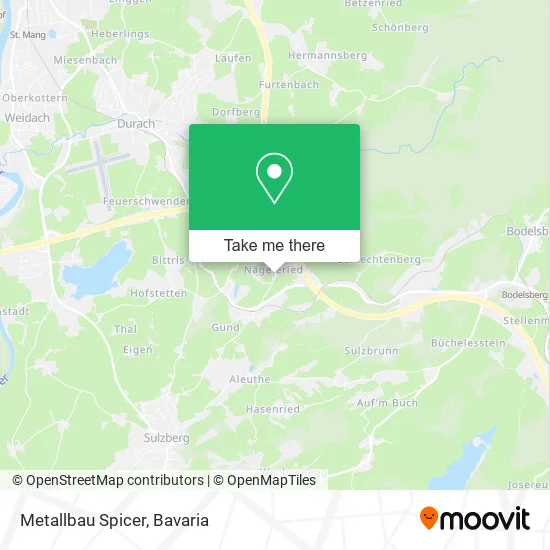 Metallbau Spicer map