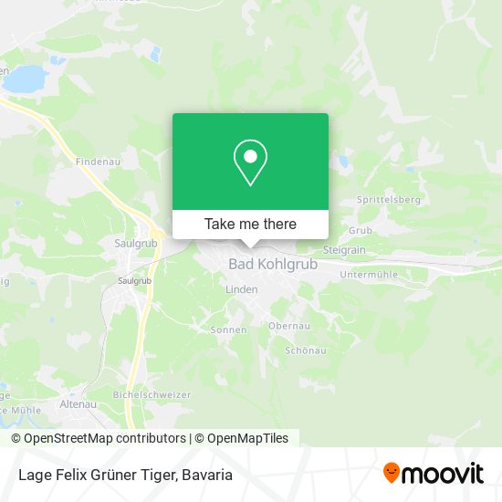 Lage Felix Grüner Tiger map