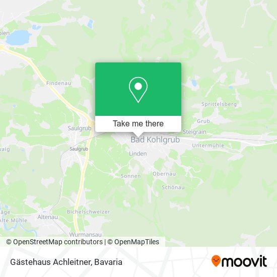Gästehaus Achleitner map