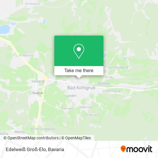 Edelweiß Groß-Elo map