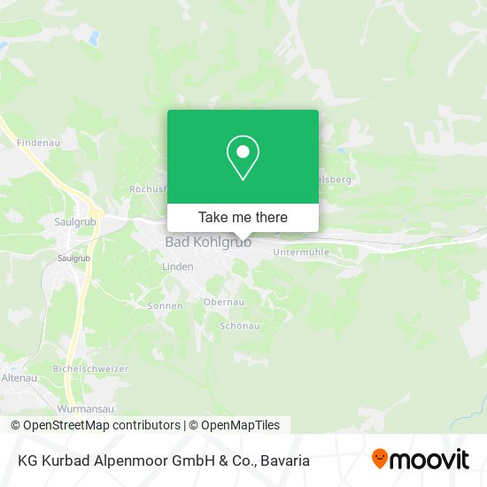 KG Kurbad Alpenmoor GmbH & Co. map