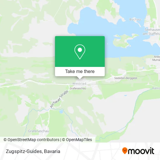 Карта Zugspitz-Guides