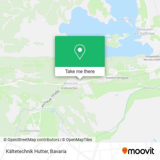 Kältetechnik Hutter map