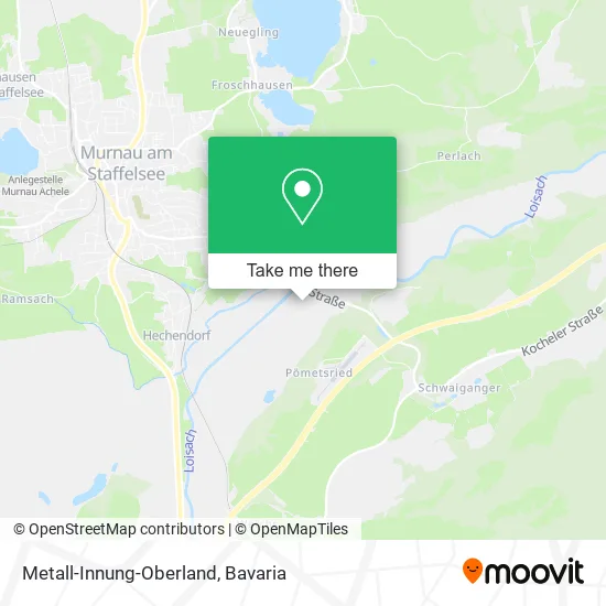 Карта Metall-Innung-Oberland
