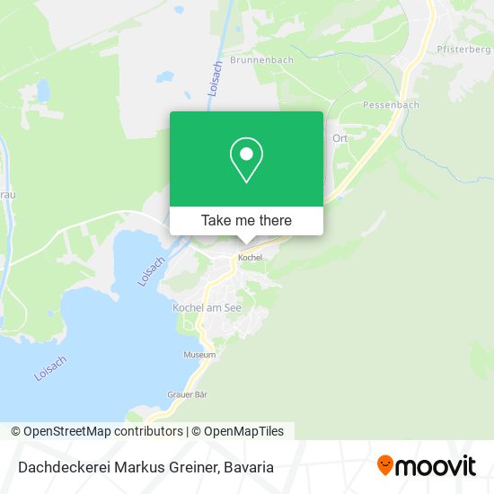 Dachdeckerei Markus Greiner map