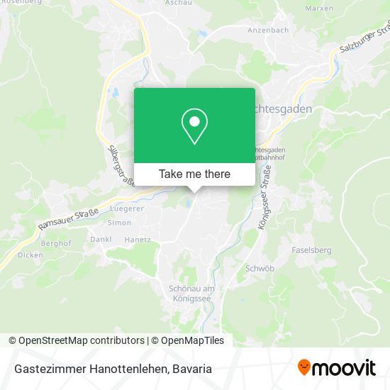 Gastezimmer Hanottenlehen map