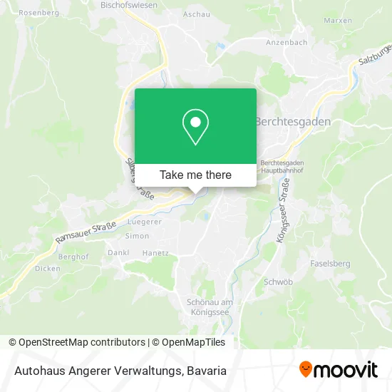 Карта Autohaus Angerer Verwaltungs