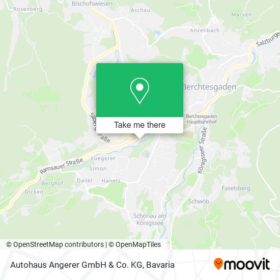 Autohaus Angerer GmbH & Co. KG map