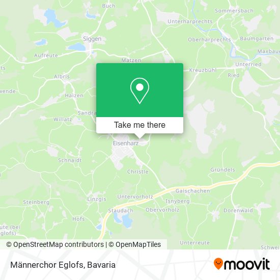 Männerchor Eglofs map