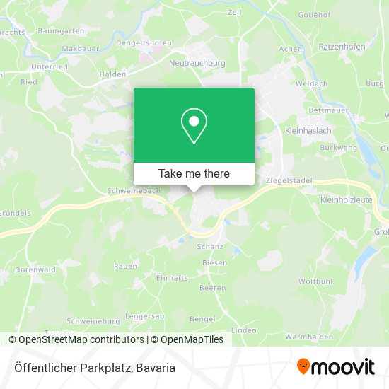 Öffentlicher Parkplatz map