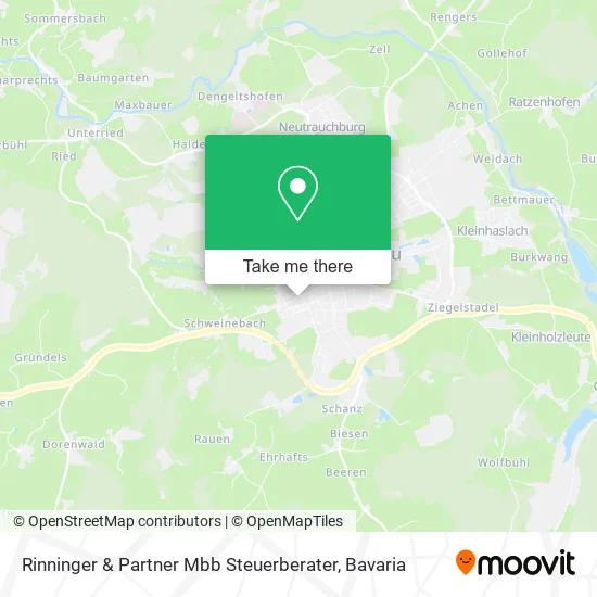 Карта Rinninger & Partner Mbb Steuerberater