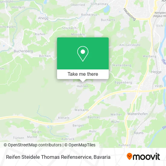 Карта Reifen Steidele Thomas Reifenservice