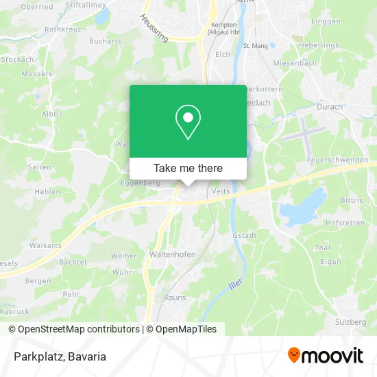 Карта Parkplatz