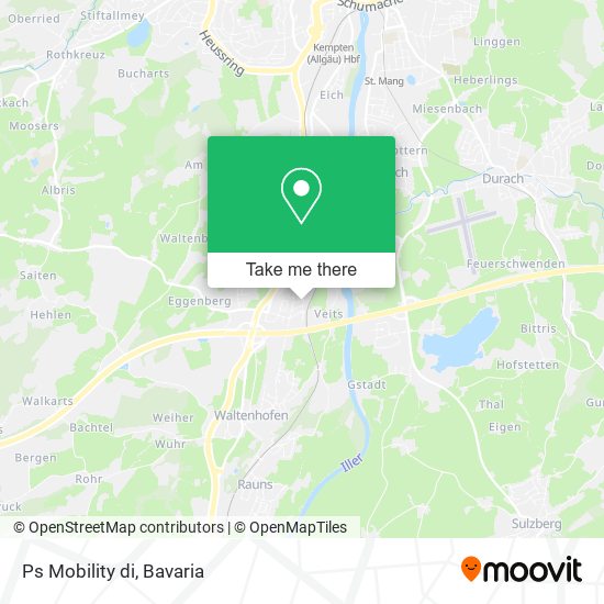Карта Ps Mobility di