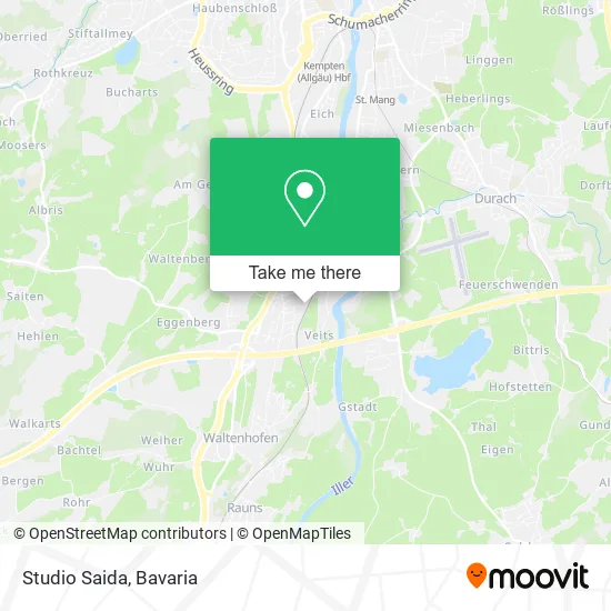 Карта Studio Saida