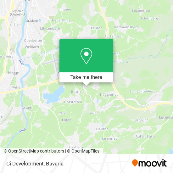 Ci Development map