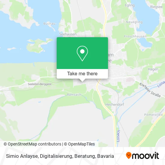 Карта Simio Anlayse, Digitalisierung, Beratung