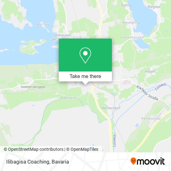 Ilibagisa Coaching map