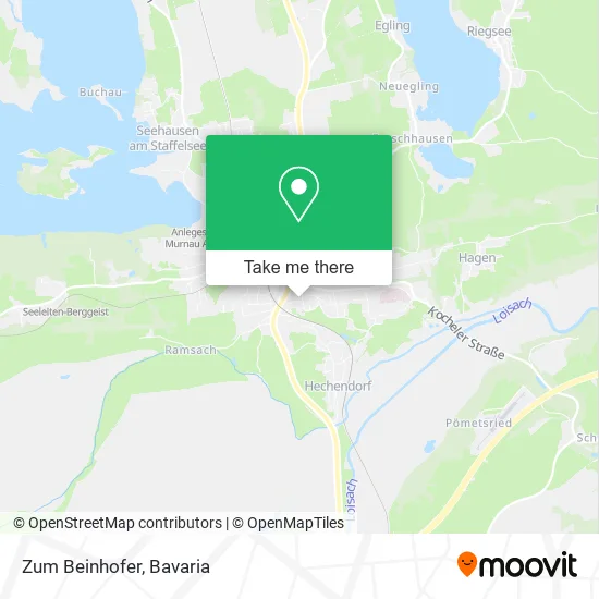 Карта Zum Beinhofer