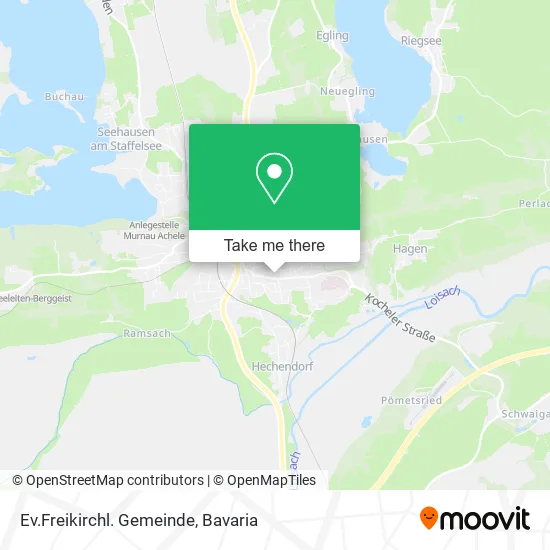 Карта Ev.Freikirchl. Gemeinde
