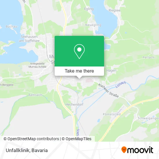 Карта Unfallklinik