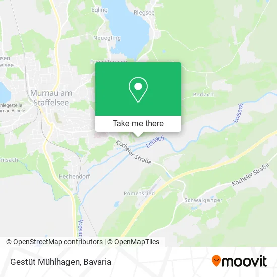 Карта Gestüt Mühlhagen