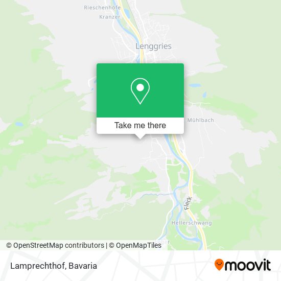 Lamprechthof map