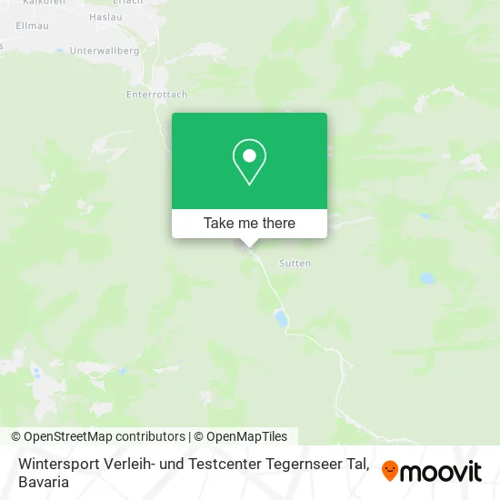 Карта Wintersport Verleih- und Testcenter Tegernseer Tal