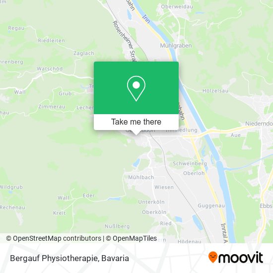 Bergauf Physiotherapie map