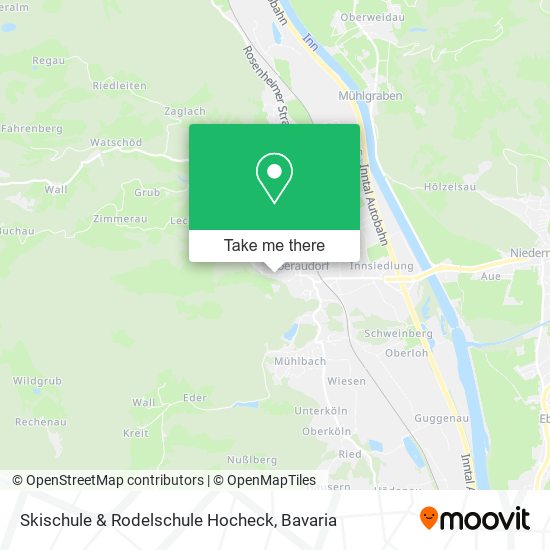 Карта Skischule & Rodelschule Hocheck
