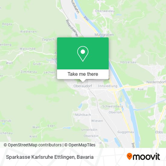 Sparkasse Karlsruhe Ettlingen map